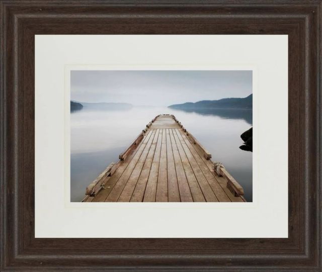 Classy Art Off Orcas Island by Michael Cahill Framed Print Wall Art-1