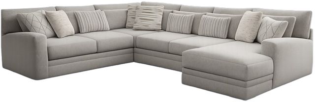 Corinthian Furniture Audrey 5-Piece Doe L-Shape Sectional-0