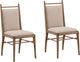 Dovetail Furniture Reuben 2-Piece Beige Dining Chair Set-0