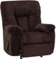Franklin™ Connery Earth Chocolate Manual Swivel Rocker Recliner-2