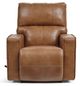 La-Z-Boy® Maddox Camel Leather Manual Rocking Recliner-1