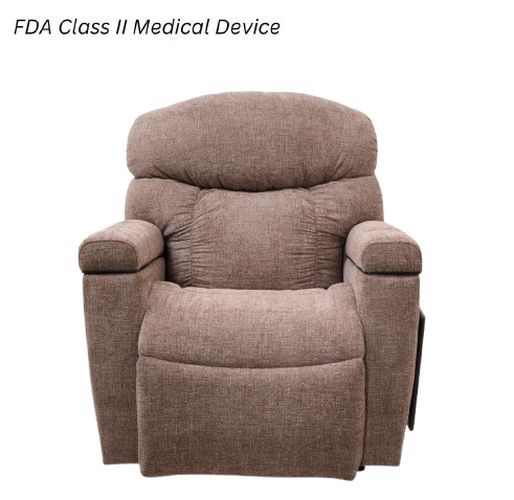 UltraComfort™ Maya Maize Medium Extra Wide Power Lift Recliner-0