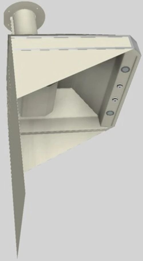 Vent-A-Hood® A Series 30" Biscuit Retro Style Wall Mounted Range Hood-3