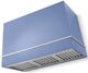 AGA Loge 48" Carnaby Blue Wall Mounted Range Hood  with Polished Chrome Trim-0