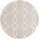 Surya Horizon Medium Gray 8' Round Rug-0