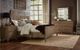 Urban Collections by Yutzy Woodworking Sonoma Retreat White Oak Twin Panel Bed-2