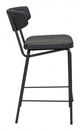 Zuo Modern Sharon Vintage Black Counter Chair-4