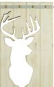 Classy Living Die Cut Deer Wall Art-1