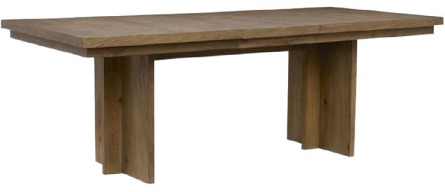 Magnussen Home® Marcel Harvest Brown Trestle Dining Table-4