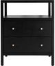 Butler Specialty Company Mendel Black 2-Drawer Nightstand-3