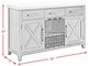 Elements International Axel Espresso/Light Gray Server-2