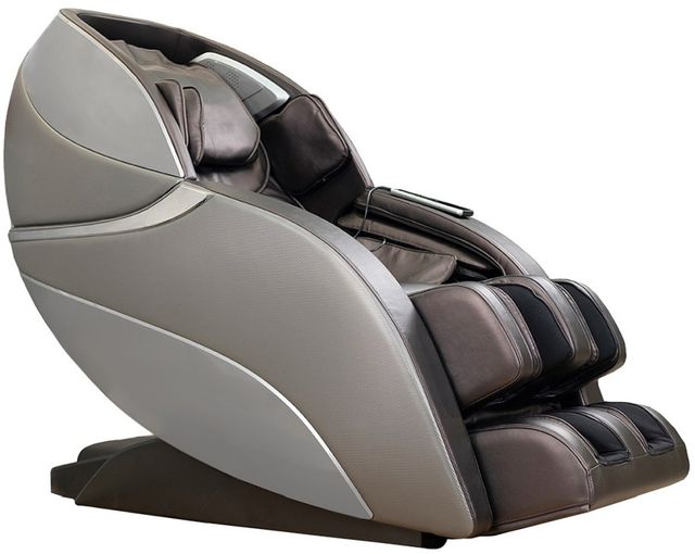 Infinity® Massage Chairs Genesis Max 4D Dark Brown/Gray Massage Chair-0