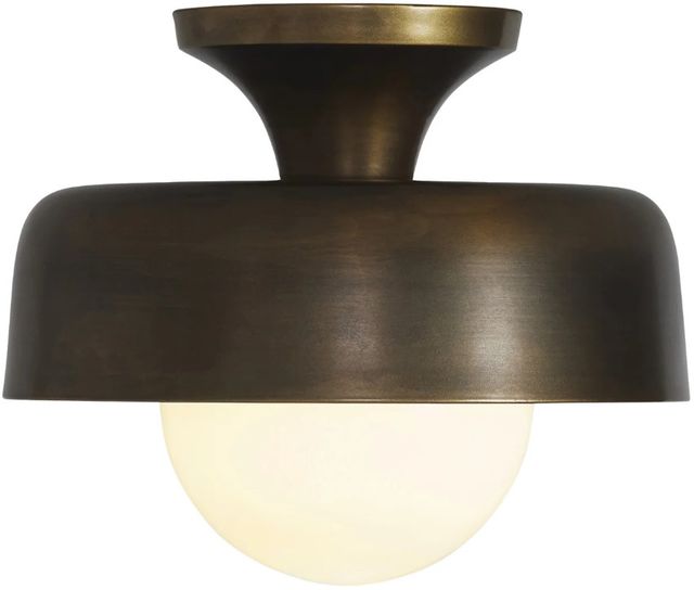 Renwil® Flare Aged Brass Flush Mount Light-3