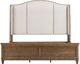 Liberty Furniture Harrison Heights 4-Piece Frosted Beige/Sienna King Bedroom Set -3