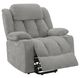 Coaster® Houston Gray Power Lift Recliner-1