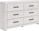 Signature Design by Ashley® Cayboni Whitewash Dresser-0