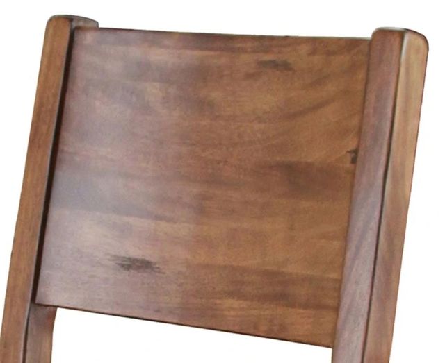International Furniture Direct Parota Brown Bar Stool-2