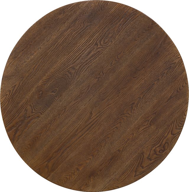 Hooker® Furniture Driftwood Worn Saddle 48" Round Dining Table-2