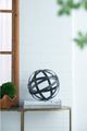 A & B Home Black 10" Decorative Ball-5