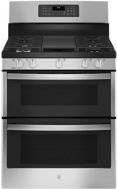 GE® 30" Stainless Steel Freestanding Gas Range