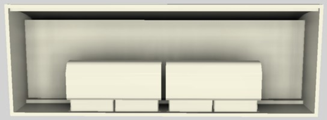 Vent-A-Hood® 66" Biscuit Wall Mounted Range Hood-3
