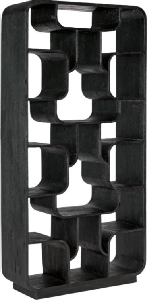 Hooker® Furniture Commerce and Market Sloane Black Natural Etagere-0