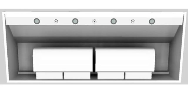 Vent-A-Hood® 60" White Wall Mounted Range Hood-3