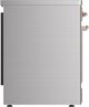 Ilve® Majestic III 30" Stainless Steel Pro Style Induction Range with Solid Door and Copper Trim-4
