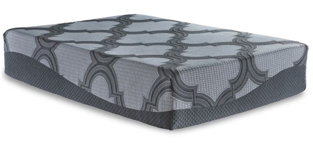 Sierra Sleep® by Ashley® 2-Piece 14" Hybrid and Adjustable Base Queen Mattress Set-1