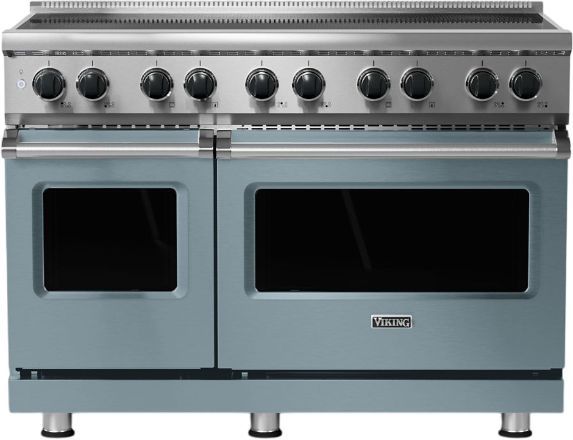 Viking® 5 Series 48" November Sky Pro Style Induction Range-0
