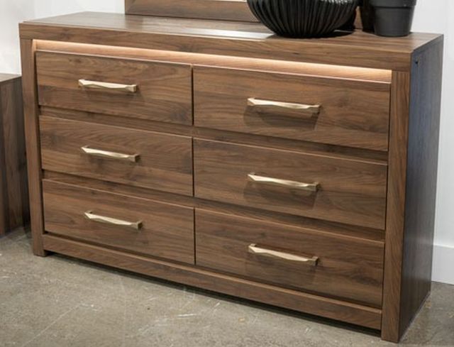 Signature Design by Ashley® Breckori Brown Dresser and Mirror-2