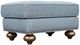 Magnussen Home® Janie Aqua Ottoman-0