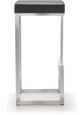 TOV Furniture Ferrara Grey Set of 2 Steel Bar Stool-3