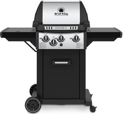 Broil King® Monarch™ 340 3-Burner Stainless Steel Freestanding Liquid Propane Grill-0
