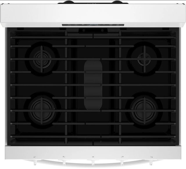 Whirlpool® 30" White Freestanding Gas Range with Air Cooking Technology-2