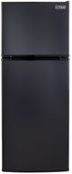 Unique Appliances 24" 10.3 Cu. Ft. Black Counter Depth Off-Grid Solar DC Top Freezer Refrigerator-0