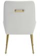 Zuo® Modern Maxine Gold/White Dining Side Chair-3