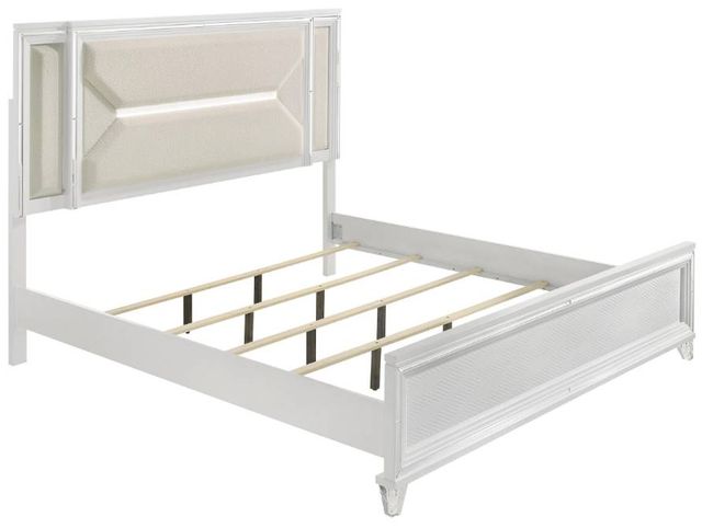 Coaster® Marmore 5-Piece White Queen Bedroom Set-1