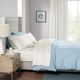 Olliix by Sleep Philosophy Ivory Full 300 Thread Count Liquid Cotton Sheet Set-3