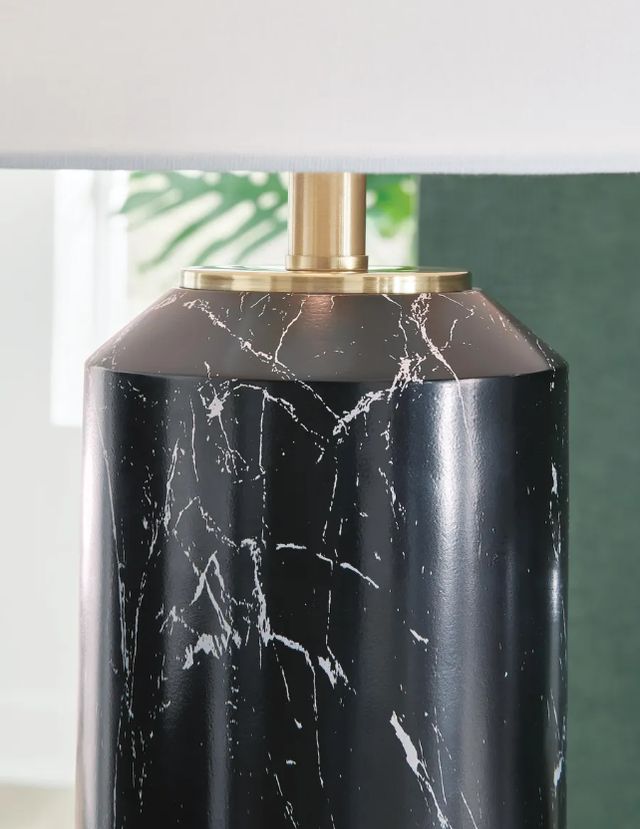 Signature Design by Ashley® Hanzila Black Table Lamp-2