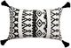 Livia Bohemian Black/Ivory Decorative Pillow-0