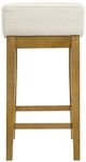 Armen Living Annikah Amber Glow/White Counter Stool-4
