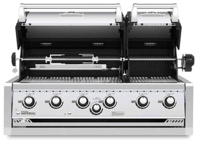 Broil King® Imperial™ S 670 Stainless Steel Built-In Liquid Propane Grill-1