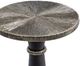 Bassett® Furniture Sparrow Aluminum Top Drink Table with Black Base-1