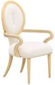 Michael Amini® Camellia Field Caramel Arm Chair-0