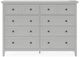 Modus Furniture Grace Elephant Gray Dresser-2