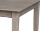 John Thomas Furniture® Dining Essentials Taupe Gray 36'' Dining Table with 30" Shaker Legs-1