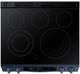Samsung BESPOKE 30" Fingerprint Resistant Navy Steel Slide-In Electric Range-3