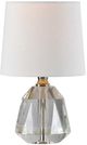 Forty West Slade Clear Crystal Lamp -0