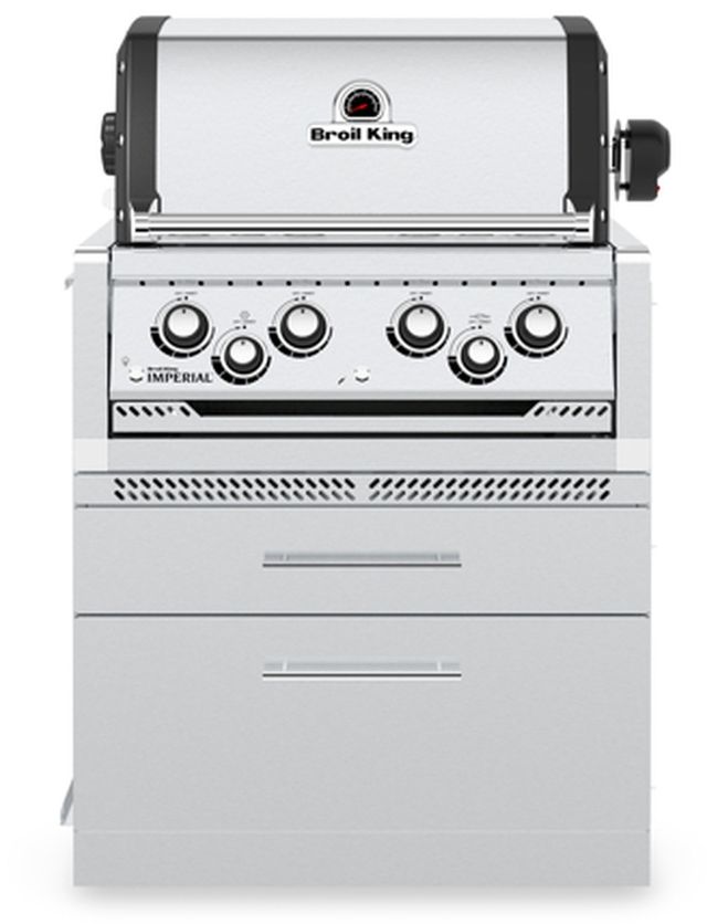 Broil King® Stainless Steel 4-Burner Cabinet-3